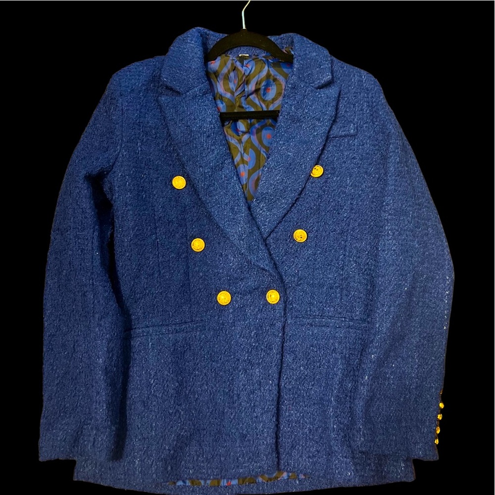 BNWT tween double breasted blazer